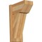 Ekena Millwork Traditional Slat Rough Sawn Outlooker, Western Red Cedar, 8"W x 14"D x 22"H OUT08X14X22TRA06RWR - alternate 1